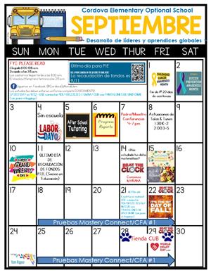 Sp calendar
